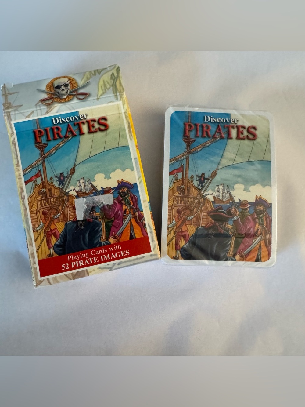 New! Vintage Pirate Playing Cards